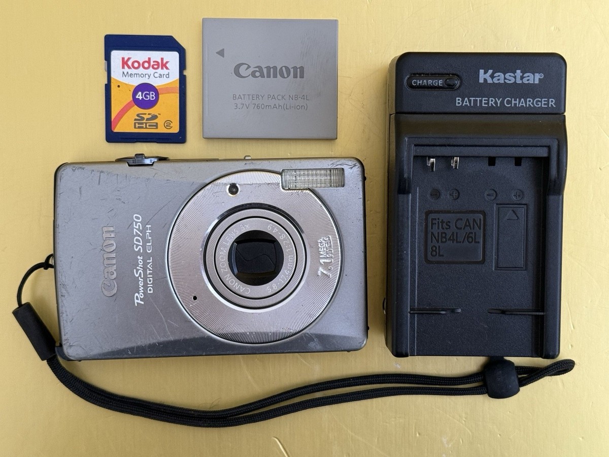 Canon PowerShot Digital ELPH SD750 / Digital IXUS 75 7.1MP Digital
