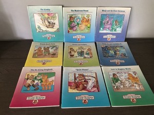 Vintage 1992 Playschool The World Of Teddy Ruxpin 9 Books 8 Tapes 