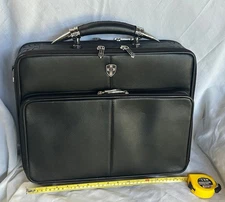 NEW Biker Leather Laptop Bag Briefcase. Motorcycle Office Christmas ZEYNER 