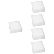 White Linen Canvas Boards 20Pcs Durable Wood Panels for Painting and Art Decor