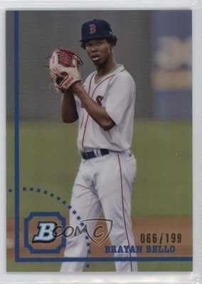 2022 Bowman Heritage Chrome Prospects Refractor /199 Brayan Bello #BHPC-147 0n1l