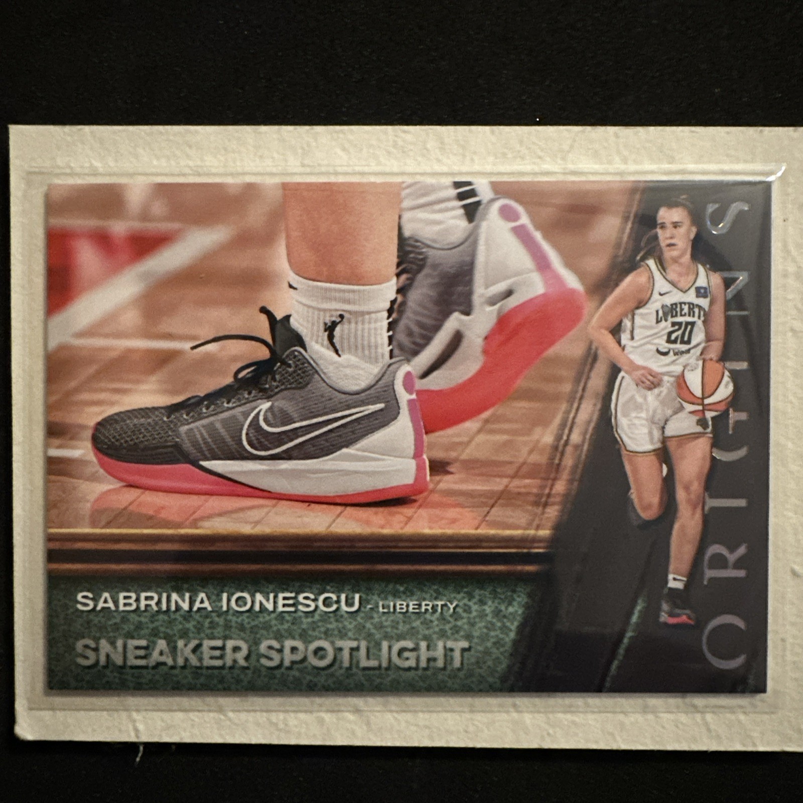 2024 Panini Origins WNBA Sabrina Ionescu Sneaker Spotlight SSP Ney York Liberty