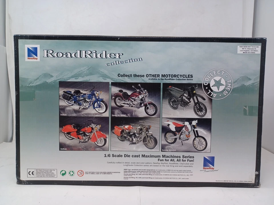New Ray RoadRider collection BMW R1200C 1:6 DieCast in Pearl - Image 3 of 3