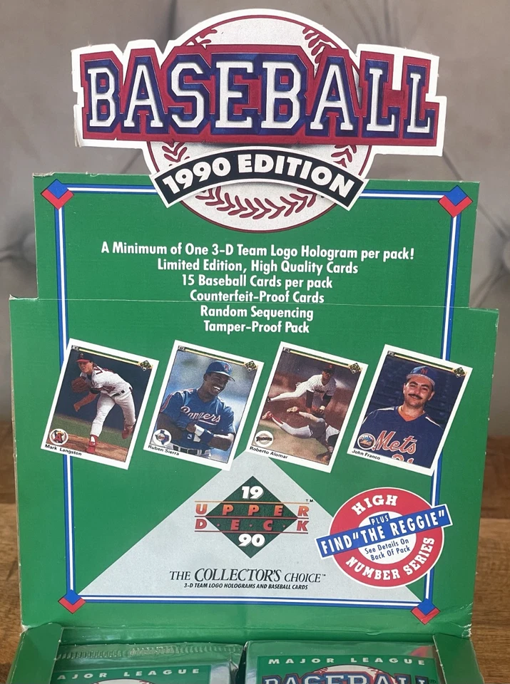 1990 UPPER DECK COLLECTORS CHOICE BASEBALL MLB High Series ⚾️ PACK 15 Cards OVP❗ - Bild 3 von 4