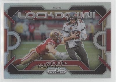 2023 Panini Prizm Lockdown Silver Prizm Nick Bosa #LD-1 0nr3
