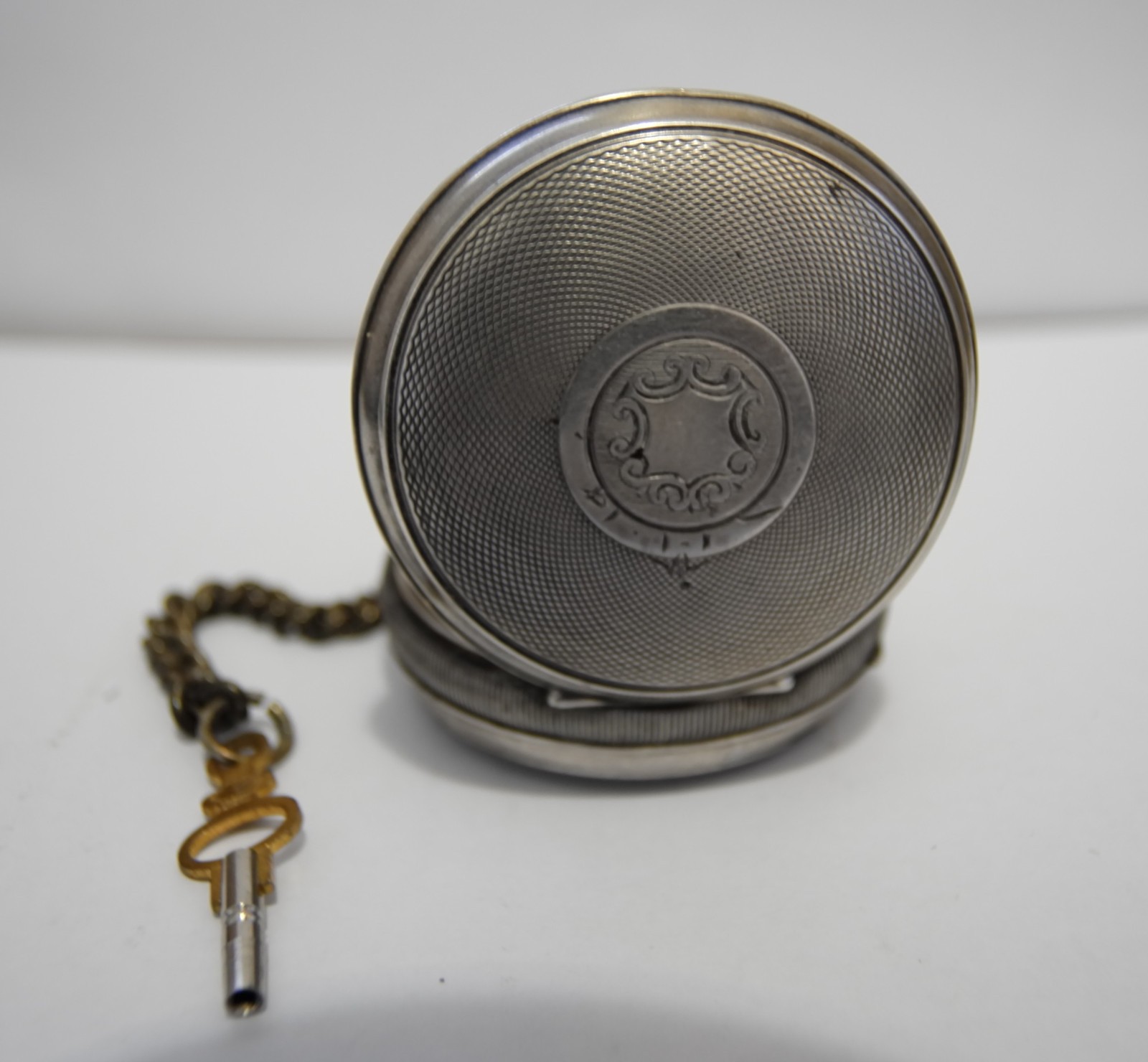 Antique Solid Silver Pocket Watch Made in Britain… - image 6