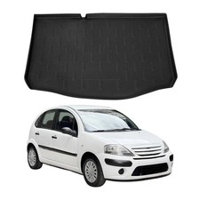 Kofferraumwanne Laderaumwanne für Citroen C3 2002-2009 5tür Gummi TPE Schwarz