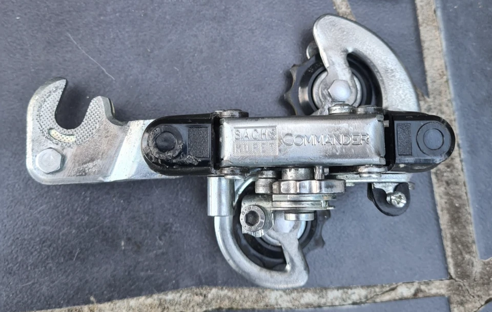 Original Sachs Huret Commander Schaltwerk 6-fach + Schalthebel 2x6 + Zubehör - Bild 2 von 4