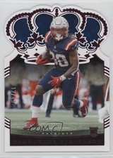 2021 Panini Chronicles Crown Royale Rookie Pink 12/49 Rhamondre Stevenson 18sb