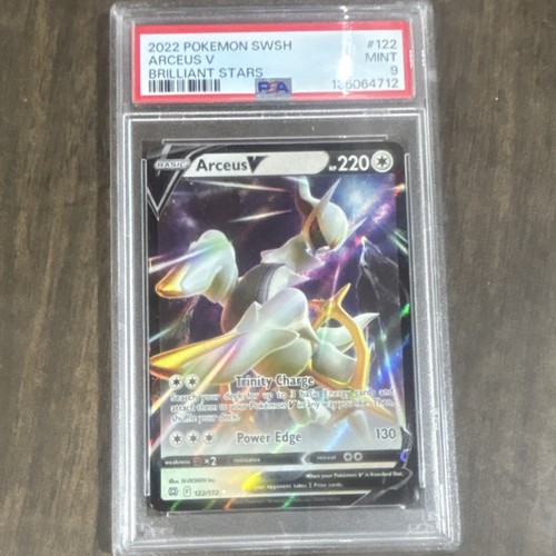 Arceus V graded PSA 9 for sale on eBay