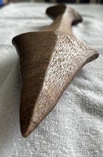 Vintage Solomon Islands Tribal War Club Hand Carved Pacific Island Weapon