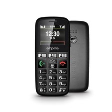 Emporia HAPPY 2G, Schwarz - Modell 2025 Handy (Seniorenhandy)