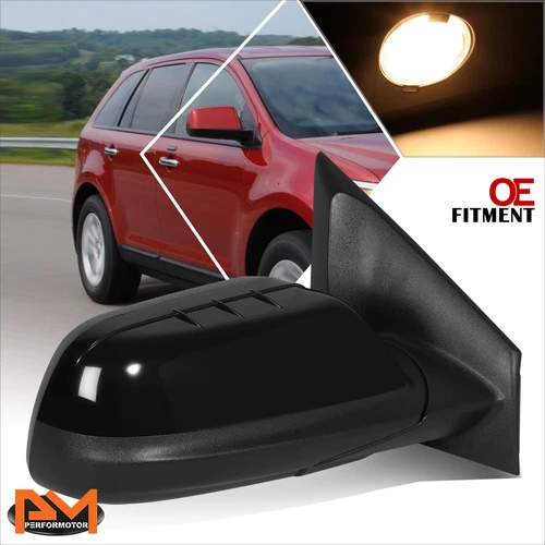 For 11-14 Ford Edge OE Style Memory Heated Blind Spot Side Rear View Mirror RH