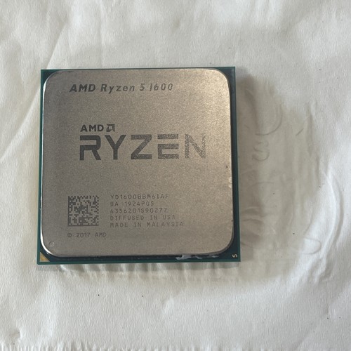 AMD Ryzen 5 1600 3600GHz Processor Only (no fan)