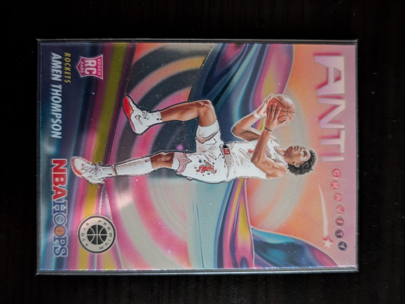 2023-24 Panini Nba Hoops Premium Stock - Anti-Gravity Amen Thompson #16 (RC)