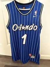 Camiseta deportiva Penny Hardaway #1 Orlando Magic Nike azul -M