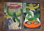 Amazing Spider-Man #48 #63 Marvel Silver Age Comic Lot Vulture Reader Copy Books
