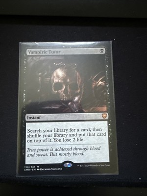 Vampiric Tutor Commander Legends Regular - NM - Pack fresh