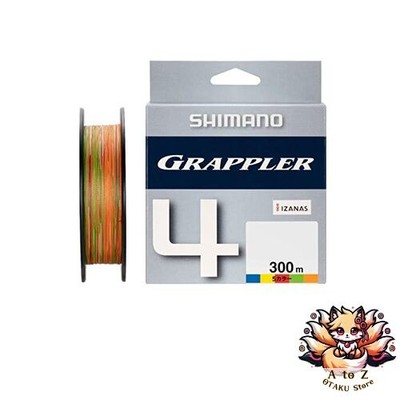 NEW Shimano Grappler 4 PE Line 300m LD-A72W Size 1.2 5 Colors