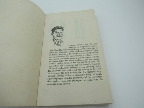 George Orwell 1984 Ein Siegel Klassiker 1961 Vintage Taschenbuch Erich Fromm Dystopia - Bild 4 von 5