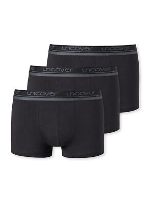 UNCOVER BY SCHIESSER - Herren 3-Pack Boxershorts Boxershorts Shorts