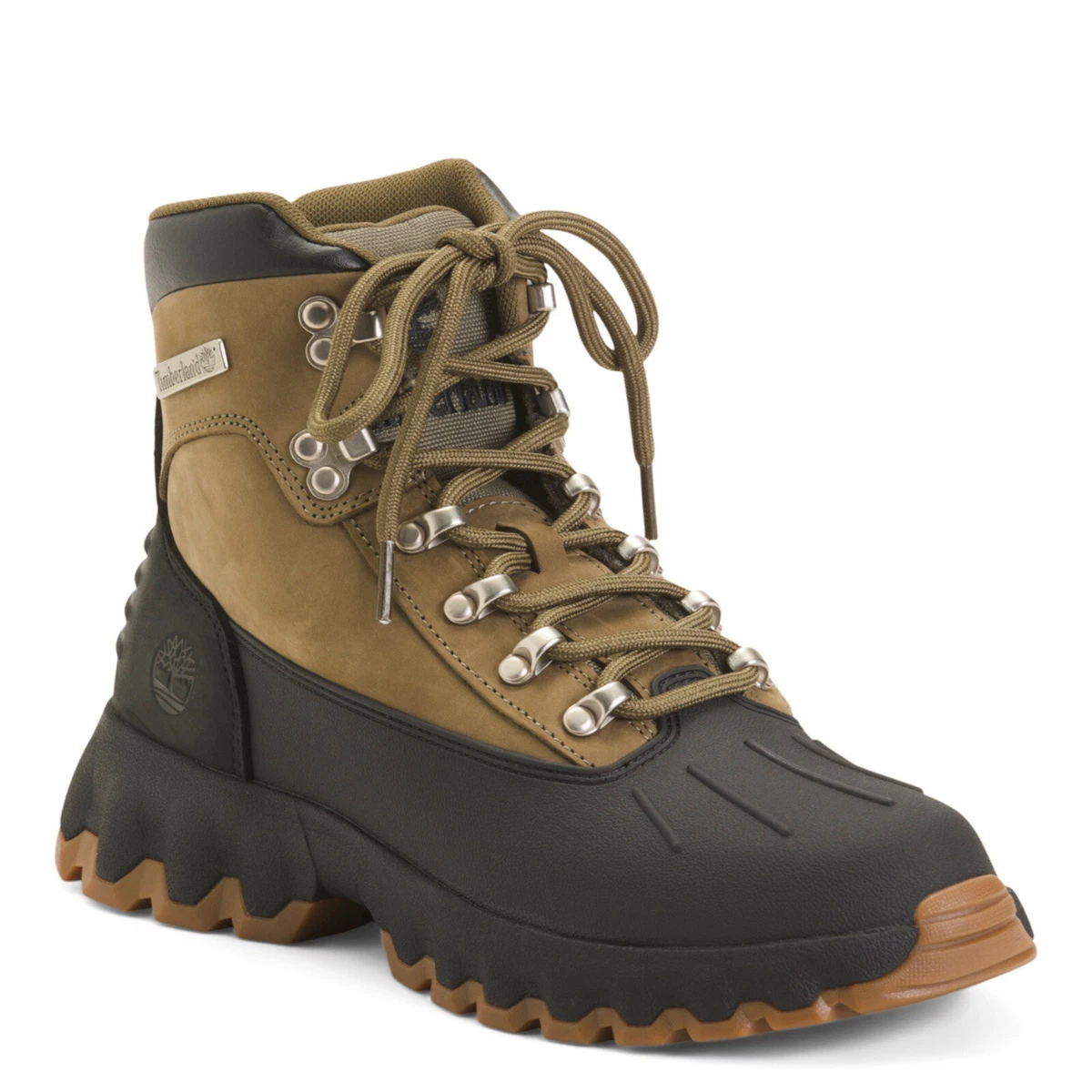 Green timberlands outfit sale