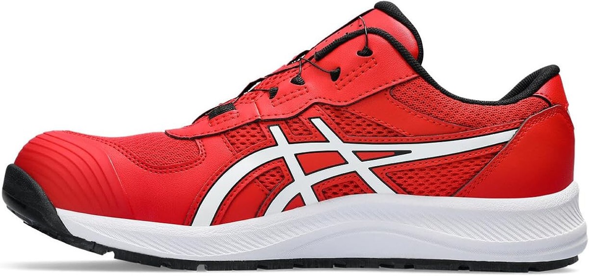 ASICS Working Safety Shoes WIN JOB CP219 BOA Red White 1273A092