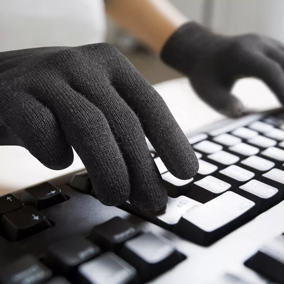 Lote de luvas masculinas femininas de lã merino forro dedo/sem dedos/tela sensível ao toque - Imagem 2 de 4