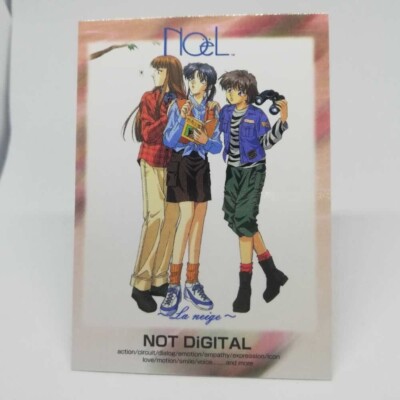 056 Noel La Neige Not Digital Collection CARDS 1998 PIONEER JAPAN