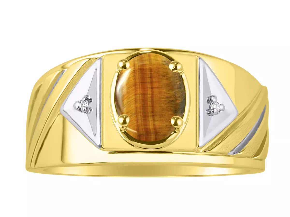 Diamond shop tiger ring