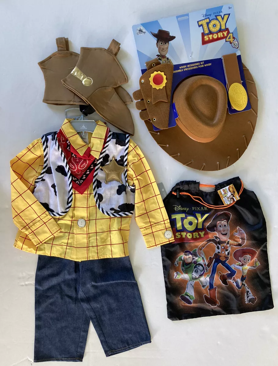 Toy Story Toddler Boys Woody Costume Zip-Up Hoodie Sweatshirt 