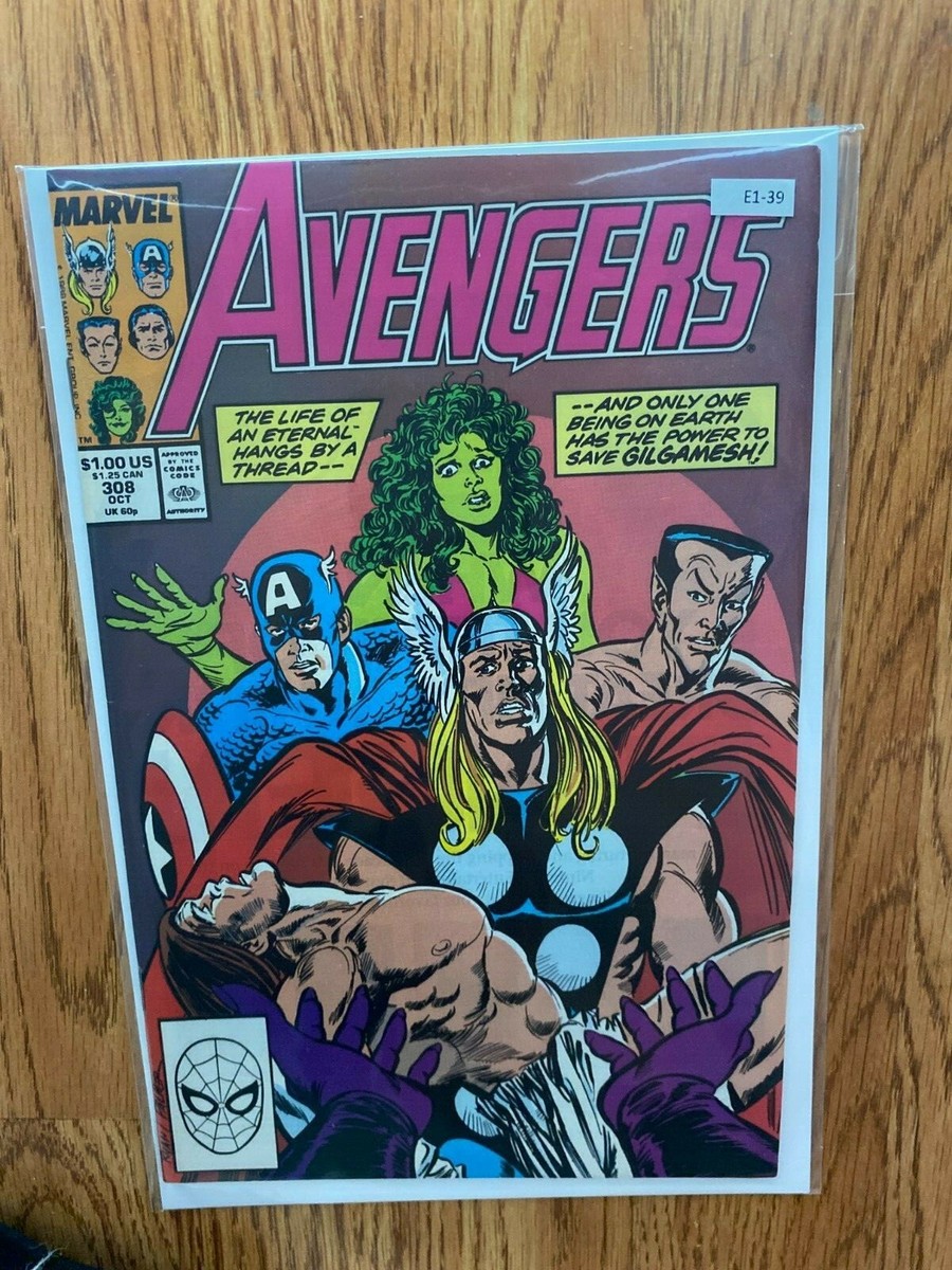 Avengers vol.1 #308 1989 High Grade 8.5 Marvel Comic Book E1