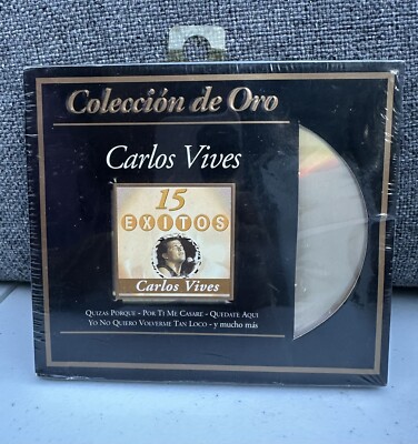 Carlos Vives Coleccion de Oro 15 Exitos Brand New!!
