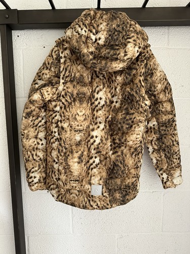 NWT Reima Unisex Animal Print Jacket 134cm US 9 Zip REMOVABLE SLEEVES & HOOD - Picture 10 of 22