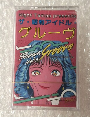 Night Tempo Showa Idol's Groove (Vaporwave Cassette Tape Idol) Brand New, Sealed