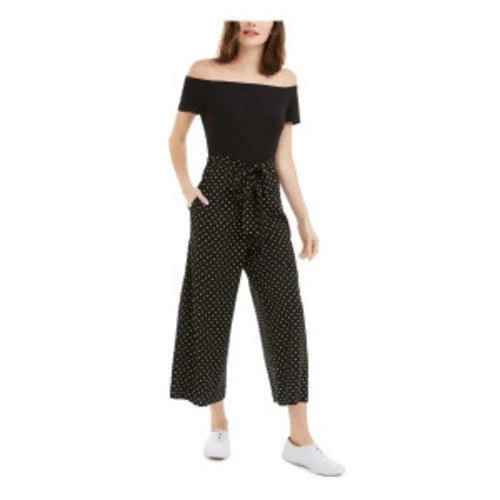 Precio de venta sugerido por el fabricante $90 Mono negro con hombros descubiertos Maison Jules talla 2XL Foto 2 de 2