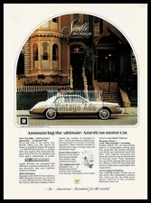 1981 CADILLAC SEVILLE Sedan Classic Car Photo AD