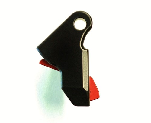 Strykout Gen 3-4 Trigger Shoe For Glock 20/21/29/30/40/41 - Black With Silver Safety