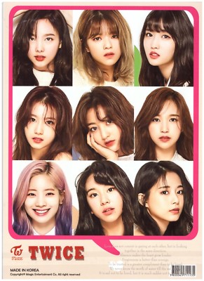 【非売品】TWICE「&TWICE」告知 ポスター K-POP 激レア アイドル Twice 10P Poster 06 (A4 Size) K-POP | eBay