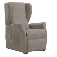 Poltrona relax reclinabile alzapersona 2motori dispositivo medico anti macchia|3