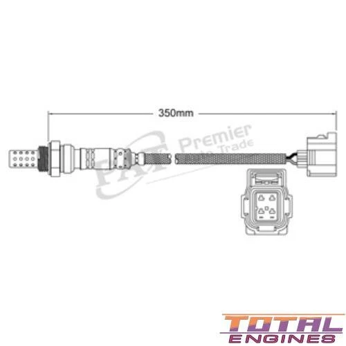 Walker Oxygen Lambda Sensor - 250-24249 - Picture 2 of 2