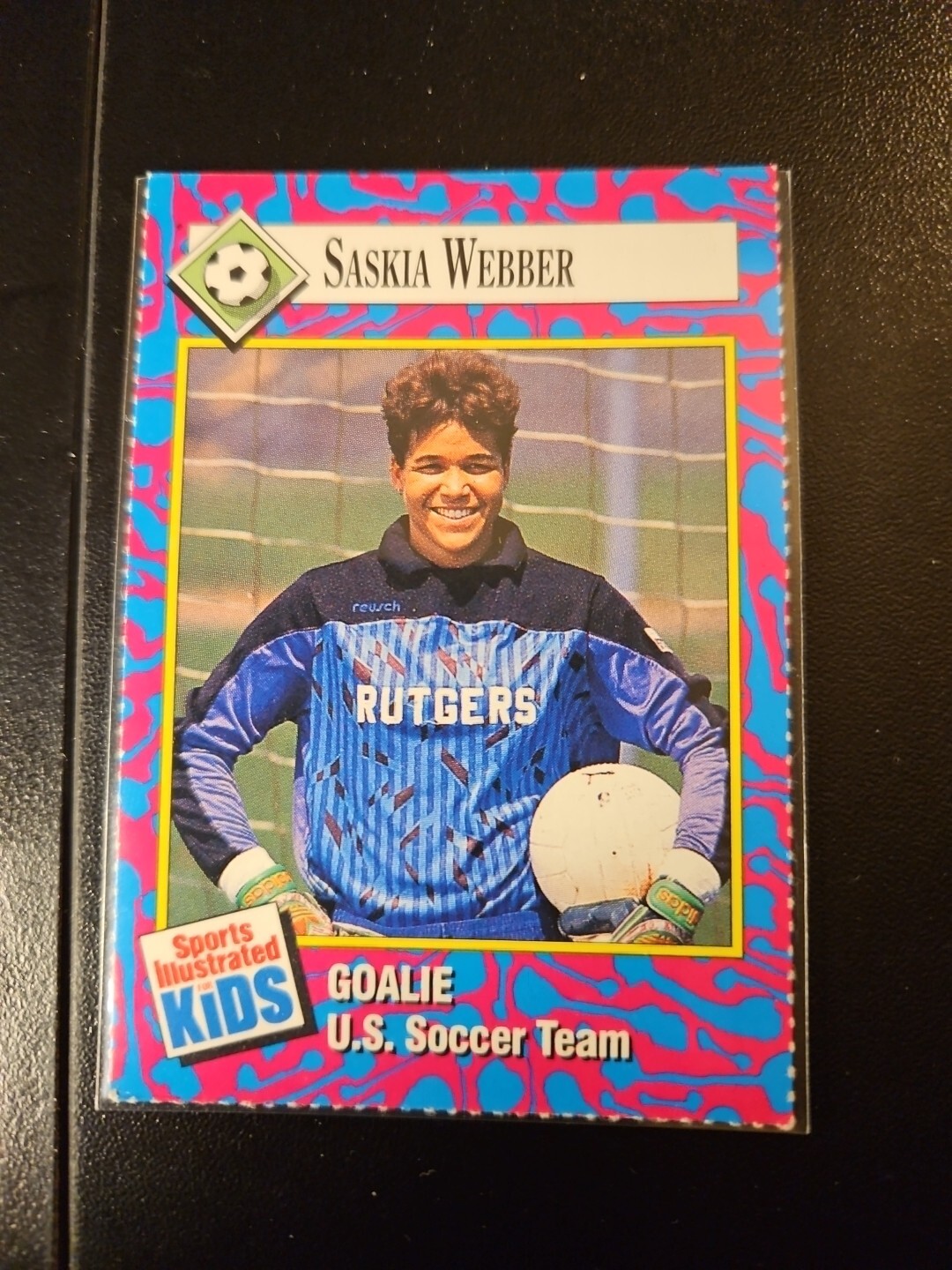 Saskia Webber Rookie#182 Soccer NWSL Sports Illustrated for Kids SI For Kids(j1)