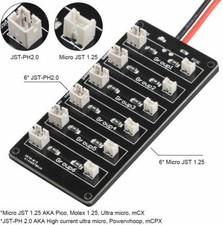 Nitro Hobbies 1S Mirco JST-PH 2.0 / Micro JST 1.25 Parallel Charging Board