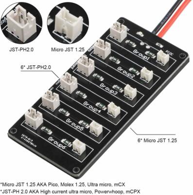 1S Balance Charger Plate Micro Battery JST-ph XT60