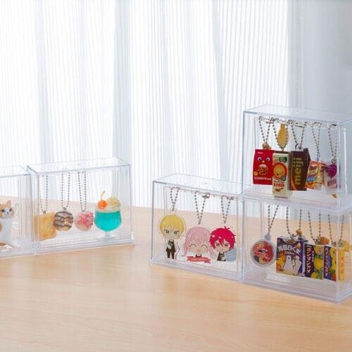 capsule toy key chain display case for gacha gasha made in capsule toy key chain display case for gacha gasha made in