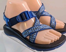 Chaco Sandals Kids 4 Ecotread Swell Eclipse Waterproof Sport Shoes Blue