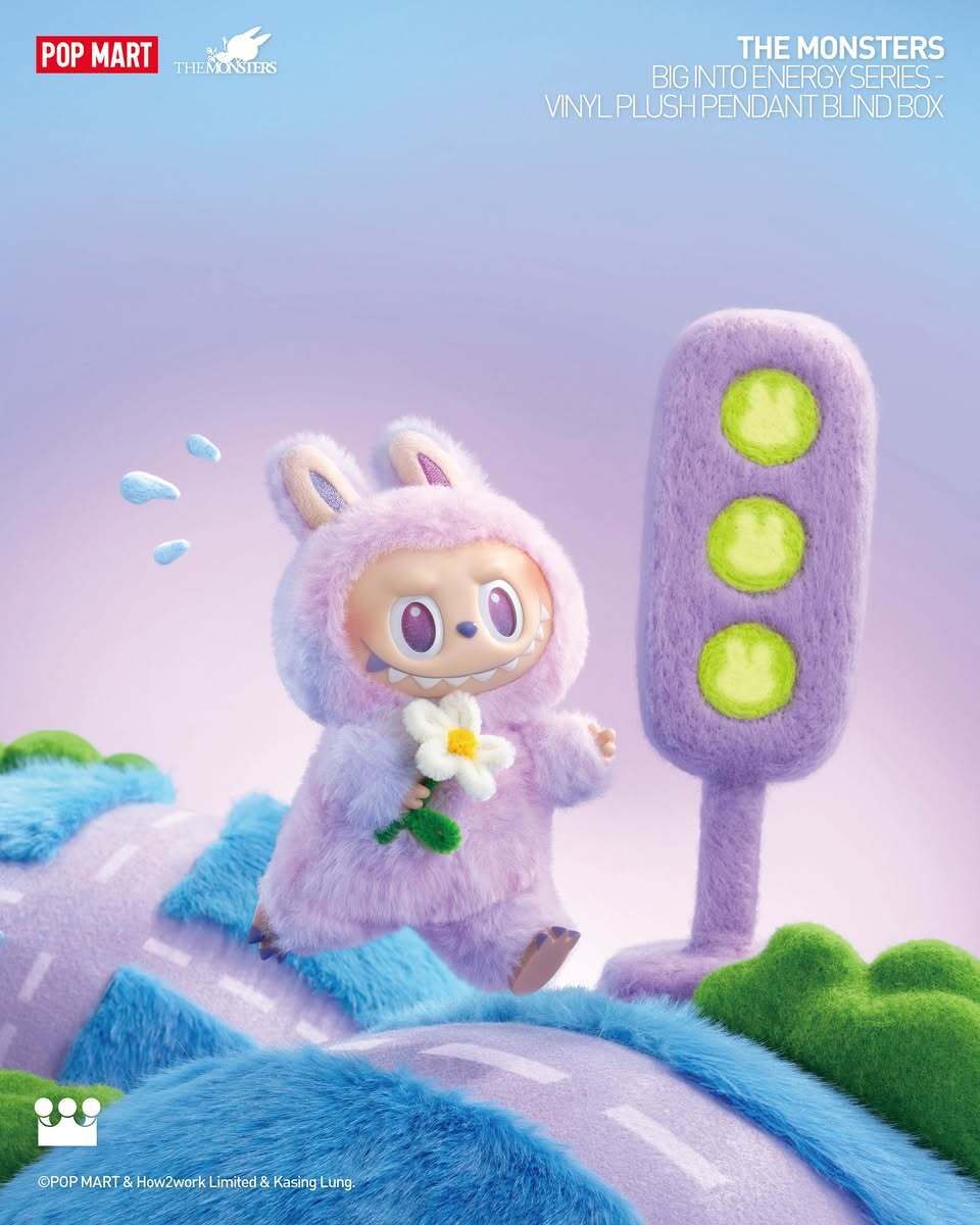 ぬいぐるみ LABUBU THE MONSTERS Big into energy V3 AUTHENTIC Labubu V3 The Monsters Big into Energy Series Vinyl