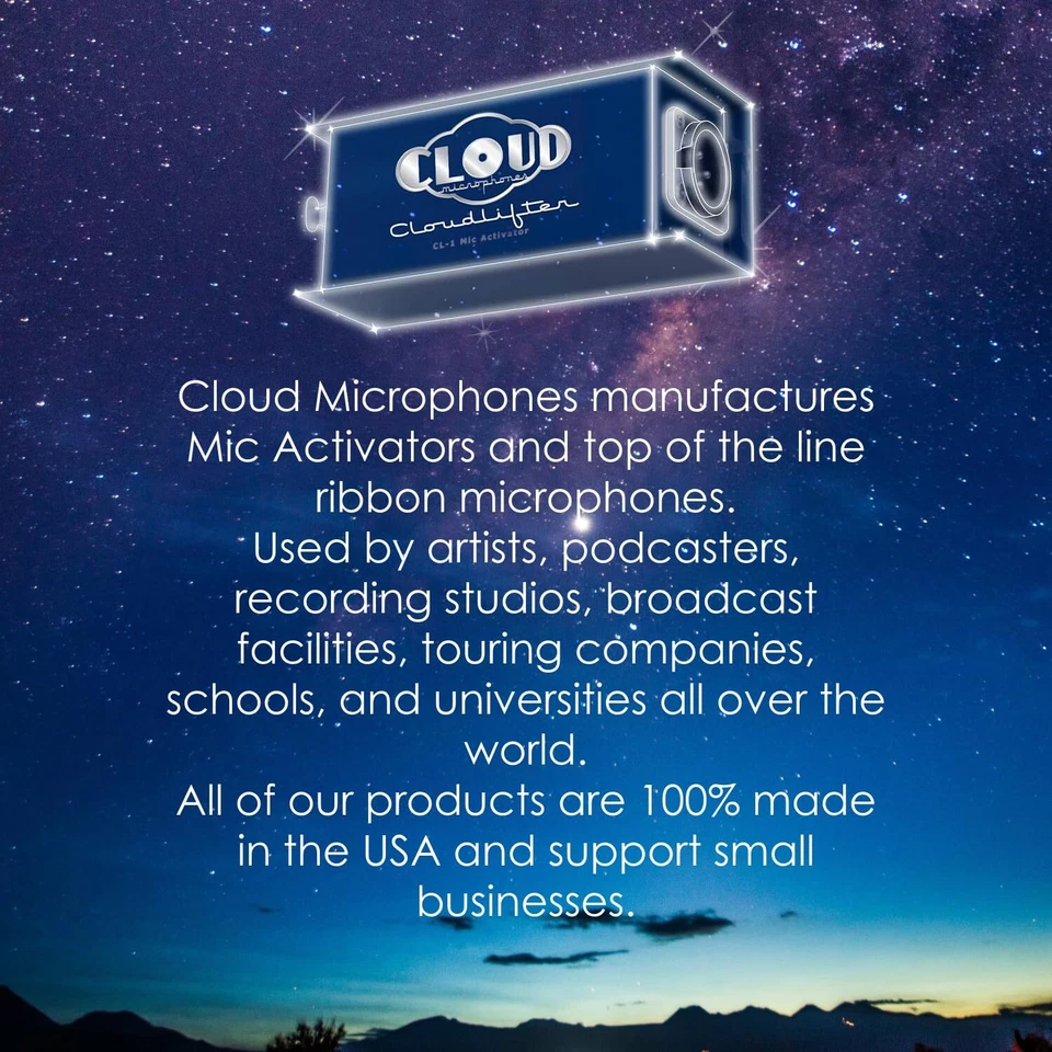 Cloud Microphones Cloudlifter CL-1 Mic Activator Ultra-Clean Microphone USA Made - Image 3 of 4