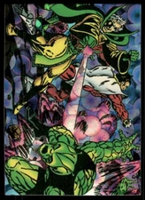 Mentor Silver Surfer 1992 Marvel Comic Images Prism Card #34 (NM)