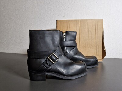 Shellys London Stiefel Leder Schwarz Neu